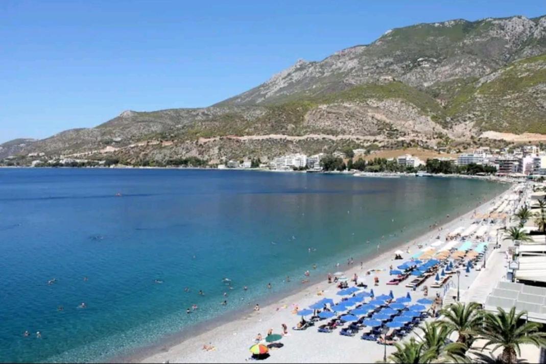 Λουτράκι Κέντρο Apartman Kültér fotó